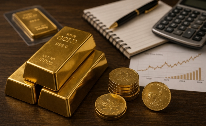 دليل المبتدئين للاستثمار في الذهب خطوة بخطوة